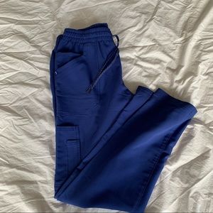 COPY - Jaanuu Cargo Scrub Pants - Galaxy Blue - M